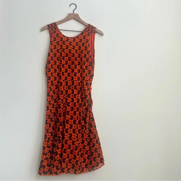 Cabi Playday Flip Dress SZ Medium 6370 Dotted Bouquet Mesh Reversible New Nwt - Picture 5 of 15